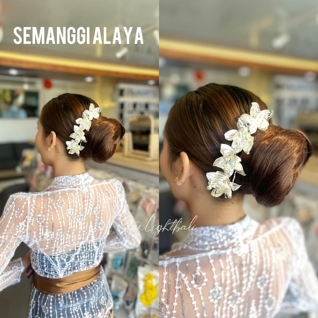 STARLIGHT BALI - Semanggi Alaya / Semanggi Silver/ Aksesoris Rambut / Semanggi Bali / Aksesoris Bali