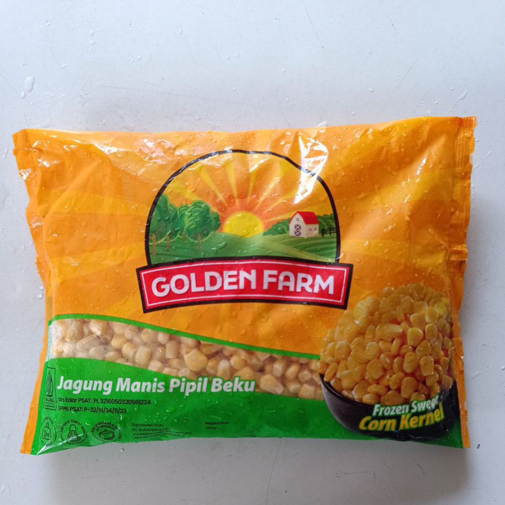

GOLDEN FARM CORN KERNEL 1KG / JAGUNG FROZEN