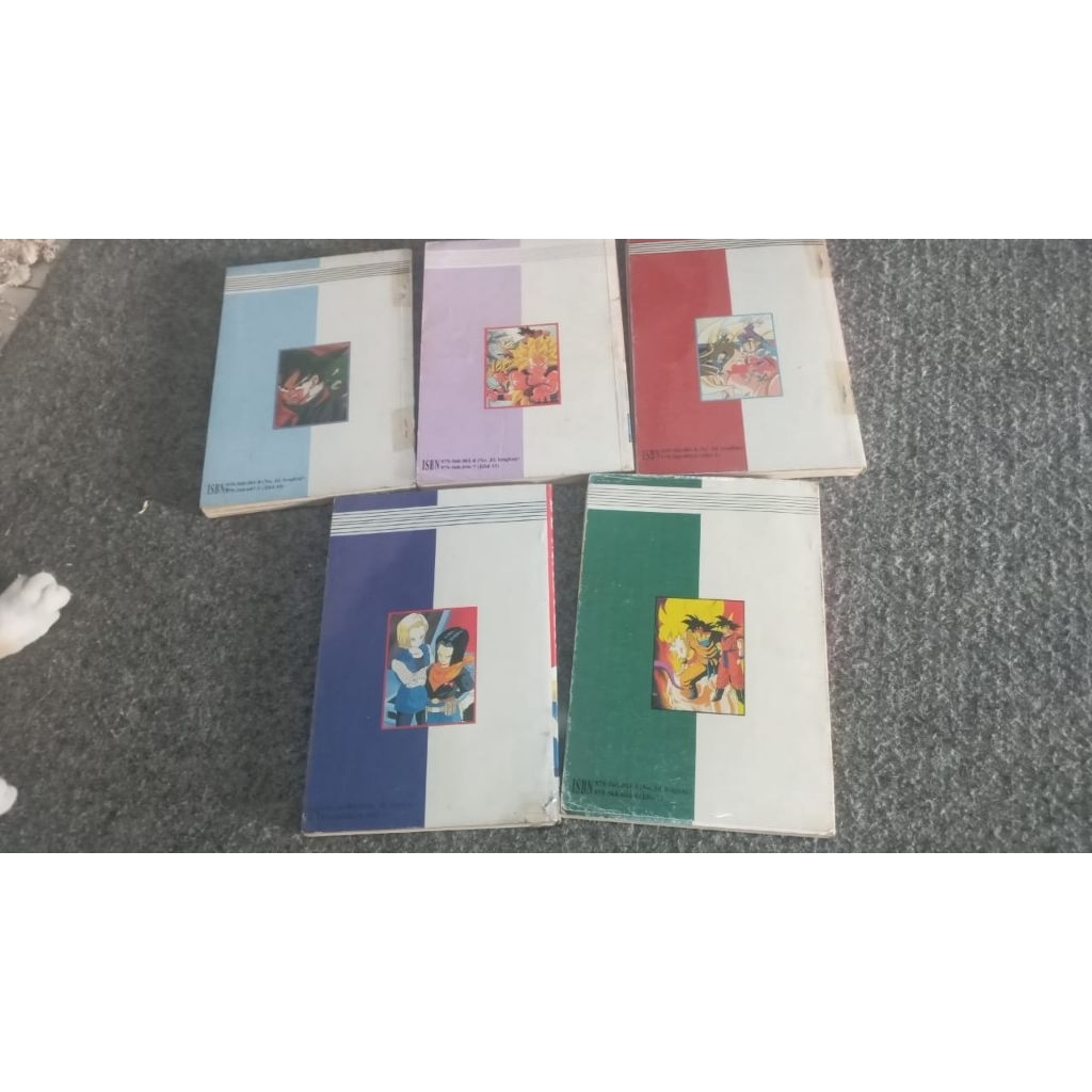 komik dragon ball master vol 4,7,10,15