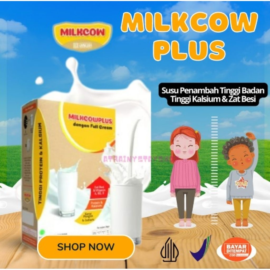 

(COD)MILKCOW 500 GRAM SUSU SAPI 100% AMPUH PENGGEMUK BADAN SUSU PENAMBAH NAFSU MAKAN