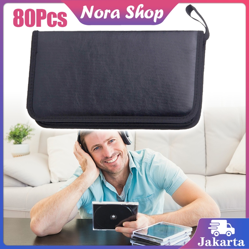 Isi 80 Disc Tas CD Anti Debu CD Tas Penyimpanan DVD Kaset Bag Album Penyimpanan