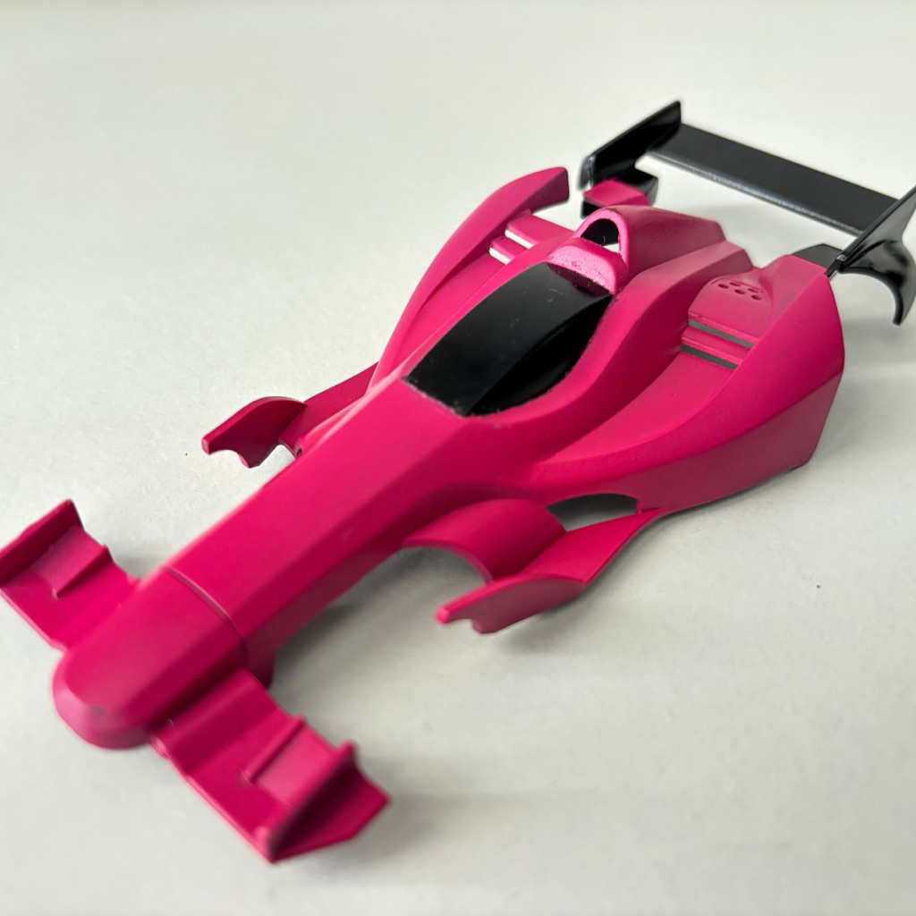 Original Tamiya Body Flame Astute AR Chassis Custom Repaint
