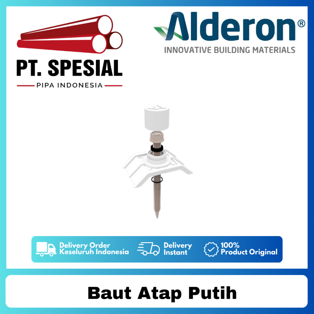 Roofseal Set ID860 Alderon [20 Pcs] / Baut Atap Alderon - 05