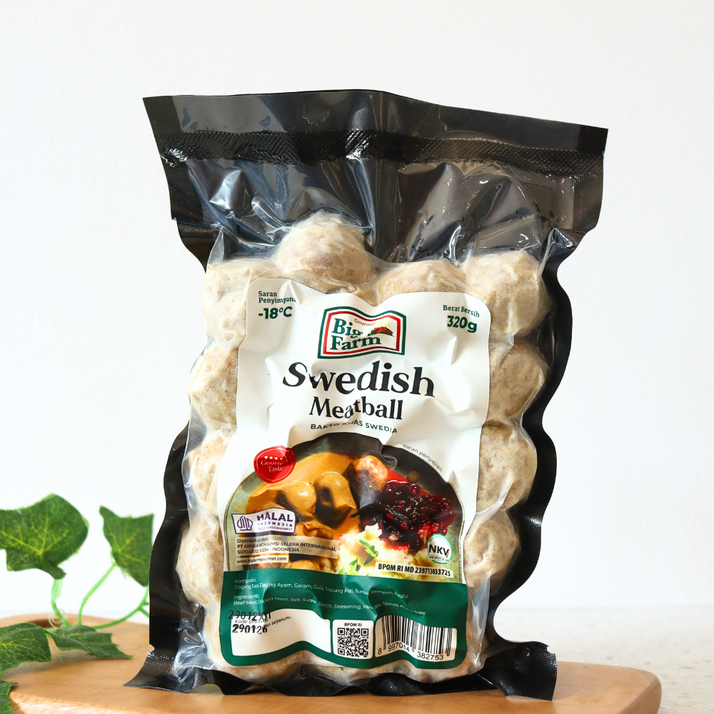 

320G Big Farm Swedish Meat Ball 20 pcs