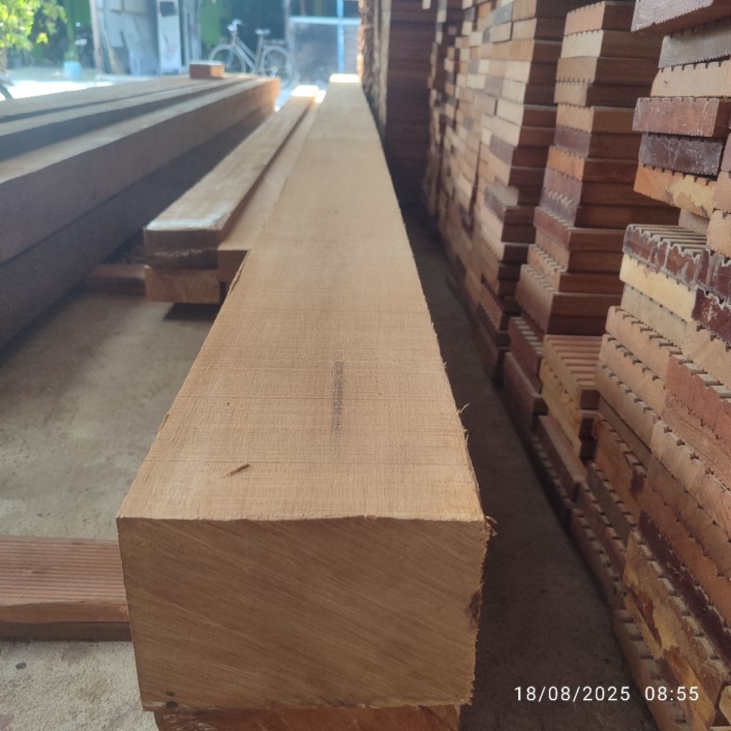 BALOK KAYU BENGKIRAI SUPER ASLI KALIMANTAN 10 x 15 x 500 cm