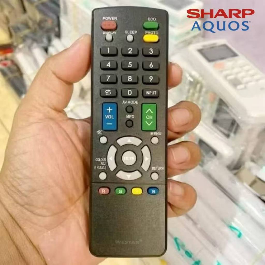 Remot Remote TV Sharp Aquos LCD LED Sharp TV Aquos TV Remote