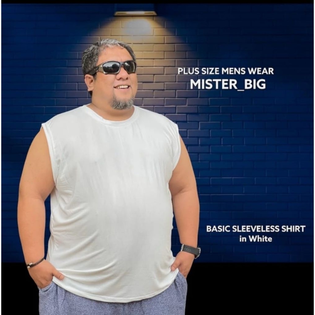 Singlet Pria Polos Basic Jumbo 4XL - 6XL - 8XL - 10XL