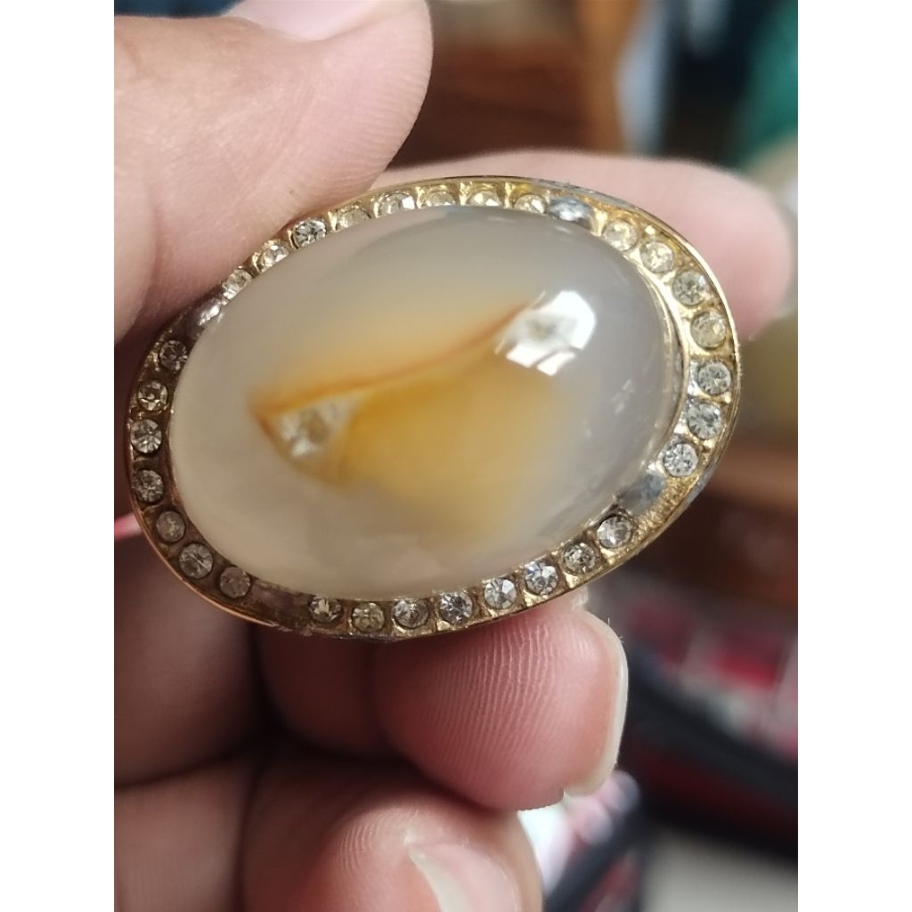 batu cincin akik combong 2 unik