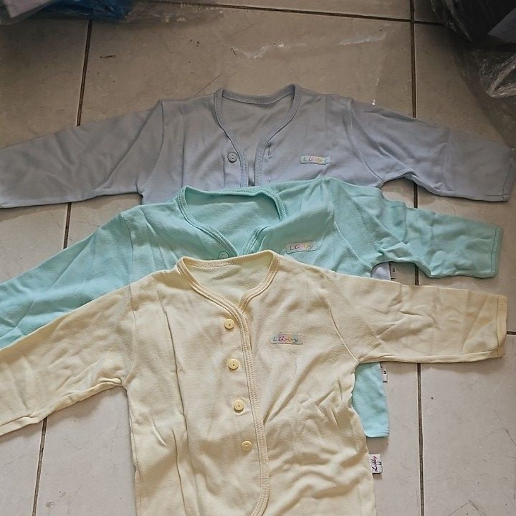 [PRELOVED] Baju bayi lengan panjang merk libby 3 warna