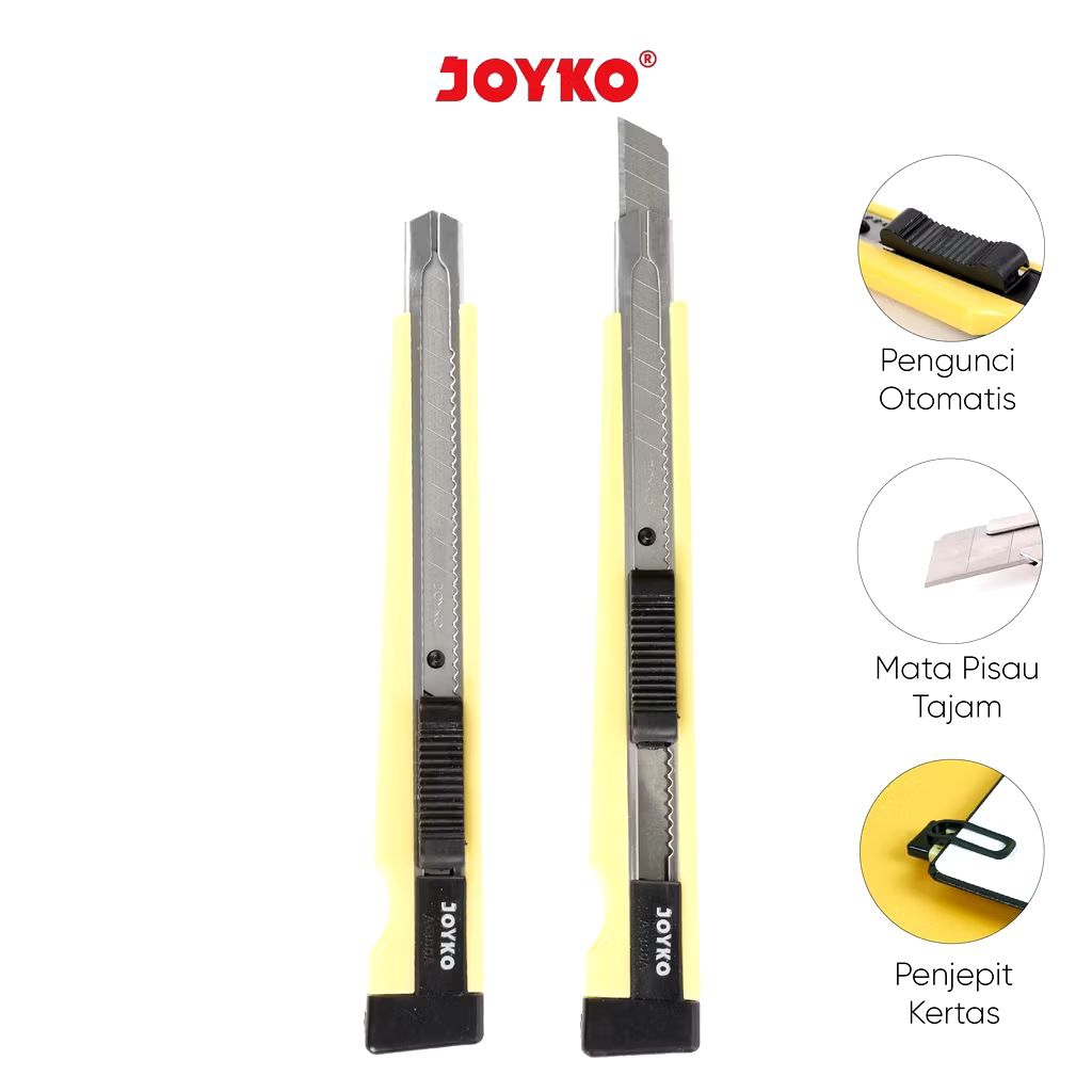 

Joyko A-300A | Cutter Small | Cutter Pemotong | Cutter Kecil