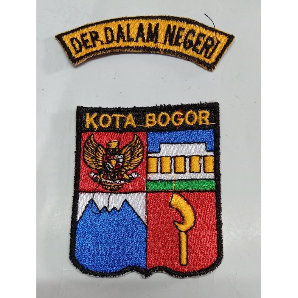 Badge / Atribut Seragam pemda / PNS Kota Bogor