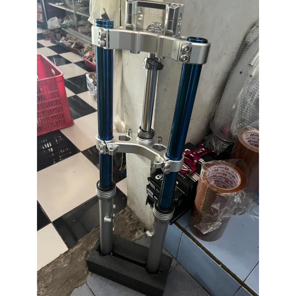 segitiga cnc gorilla set as blue bottom ninja