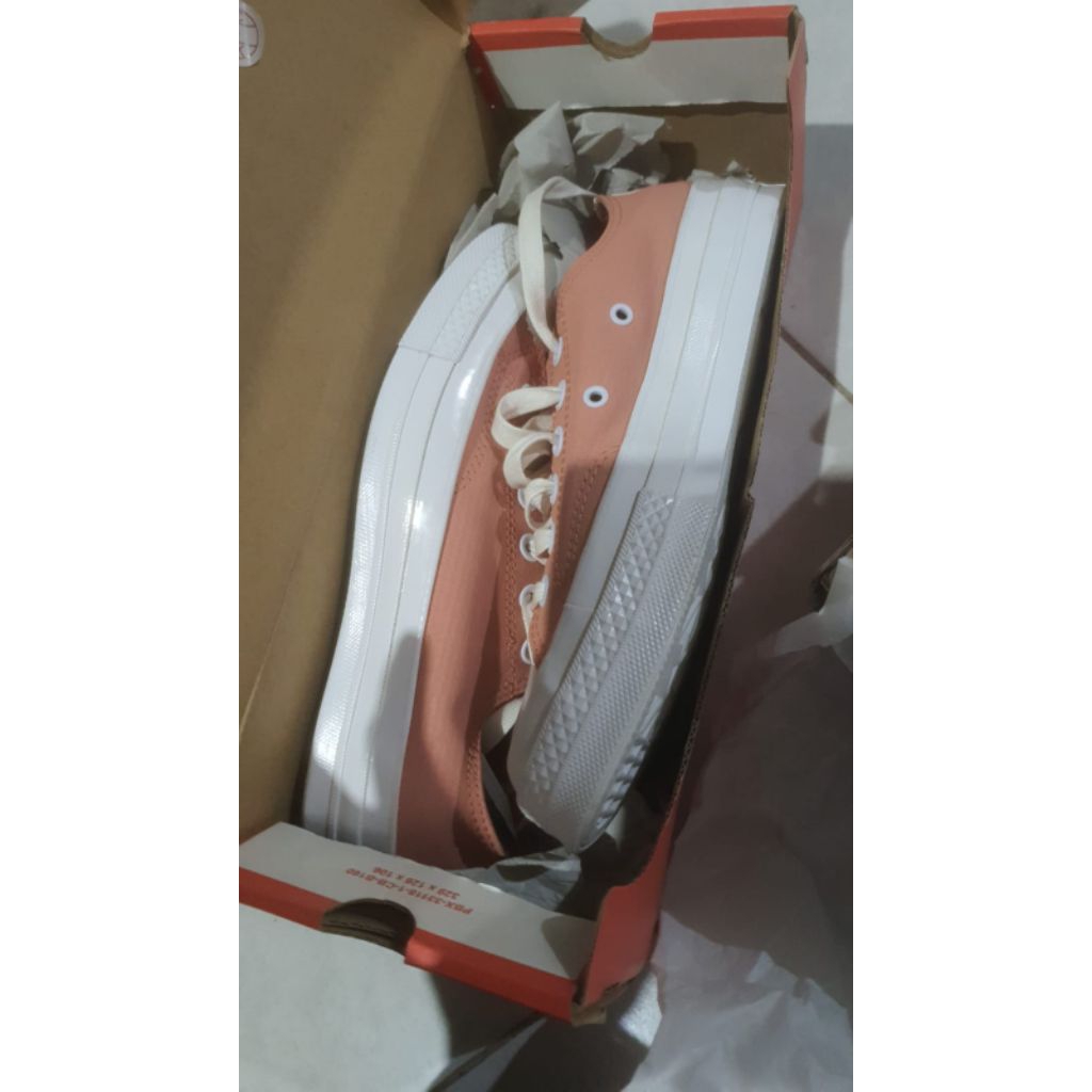 Sepatu Converse Brown/Pink ukuran 38 Chuck 70
