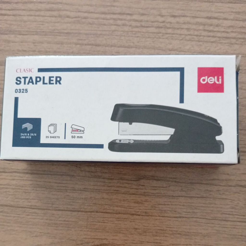 

STAPLER DELI HD-50 E-0325 HITAM