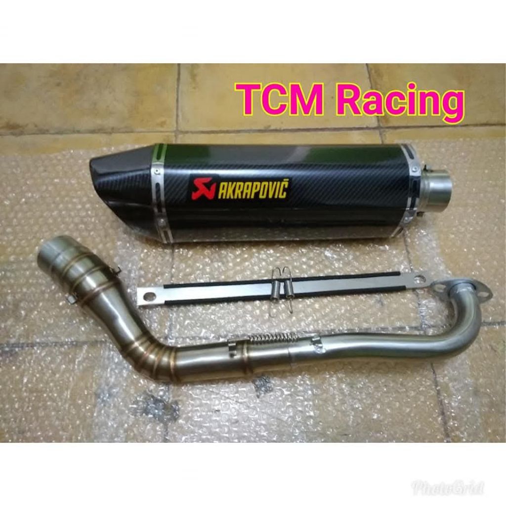 Knalpot Racing Akrapovic Layang NMAX AEROX