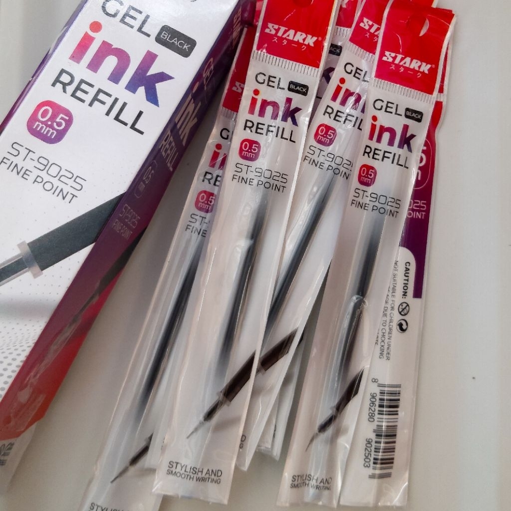 

Isi ulang pulpen gel STARK Gel Ink Refill ST-9025 (1 BIJI)