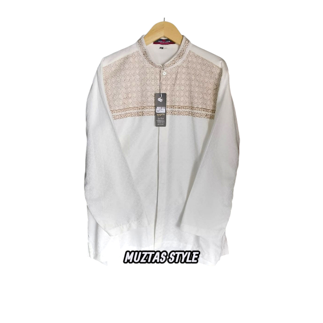 Baju Koko Muslim Hasgradini - Jaguar Jumbo Dada Loose Atasan Pria