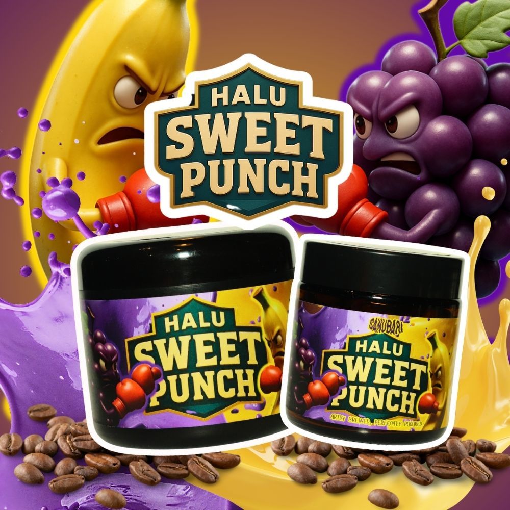 

EXOTIC Roast Beans Arabica Filter Blend HALU SWEET PUNCH By Sanubari Biji Kopi Premium