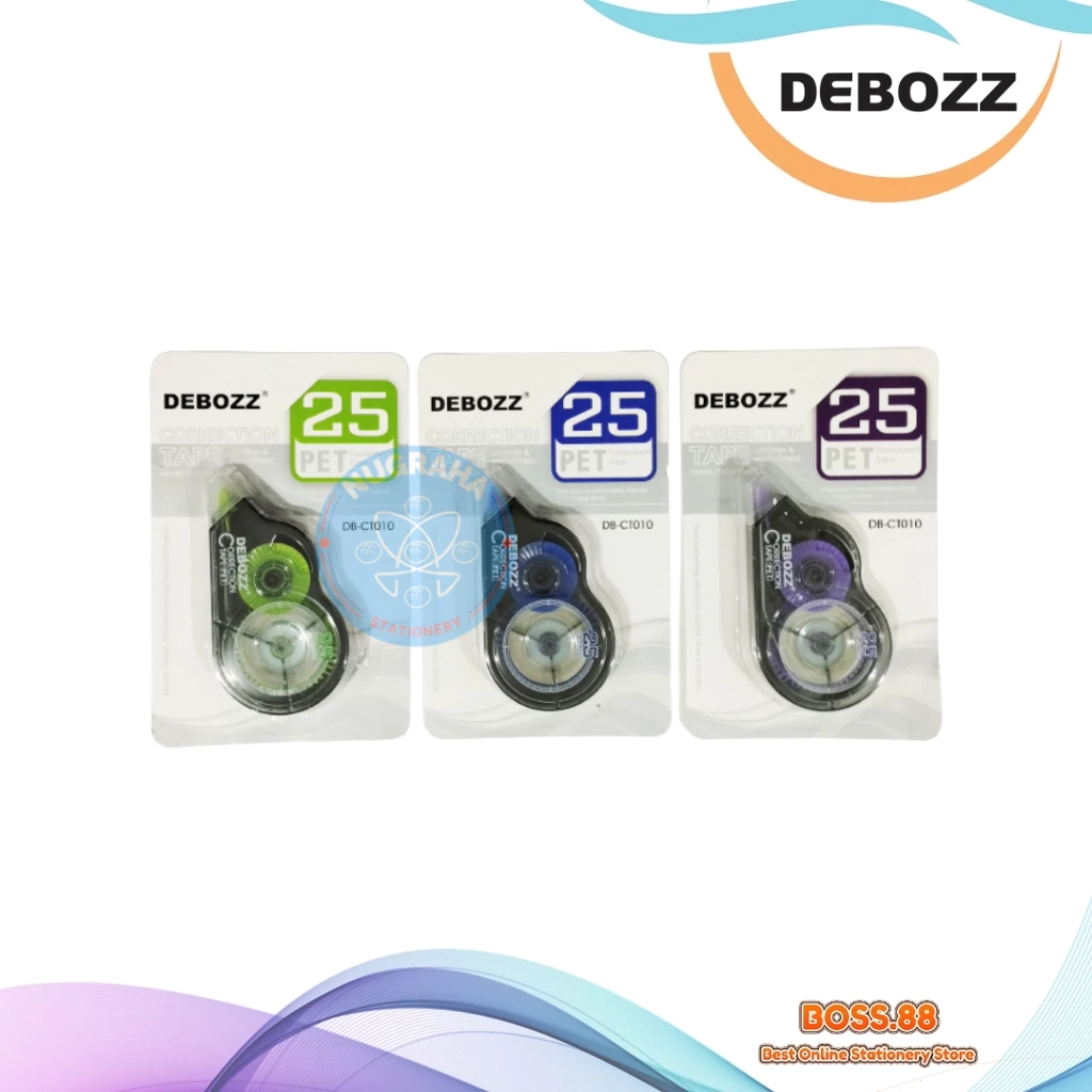 

CORRECTION TAPE DEBOZZ CT-010 (1 PCS)