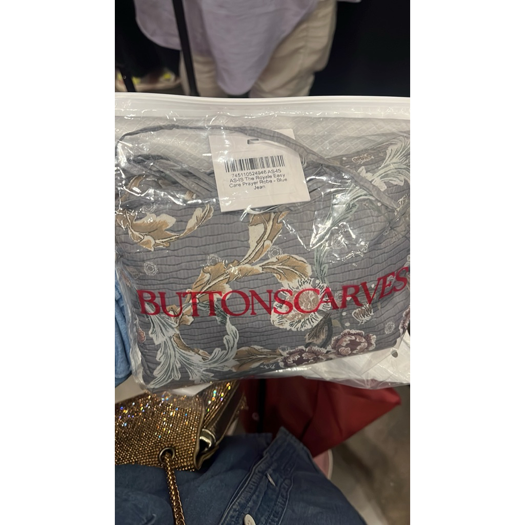 Buttonscarves As Is Warehouse Sale Prayer Robe Royal Series