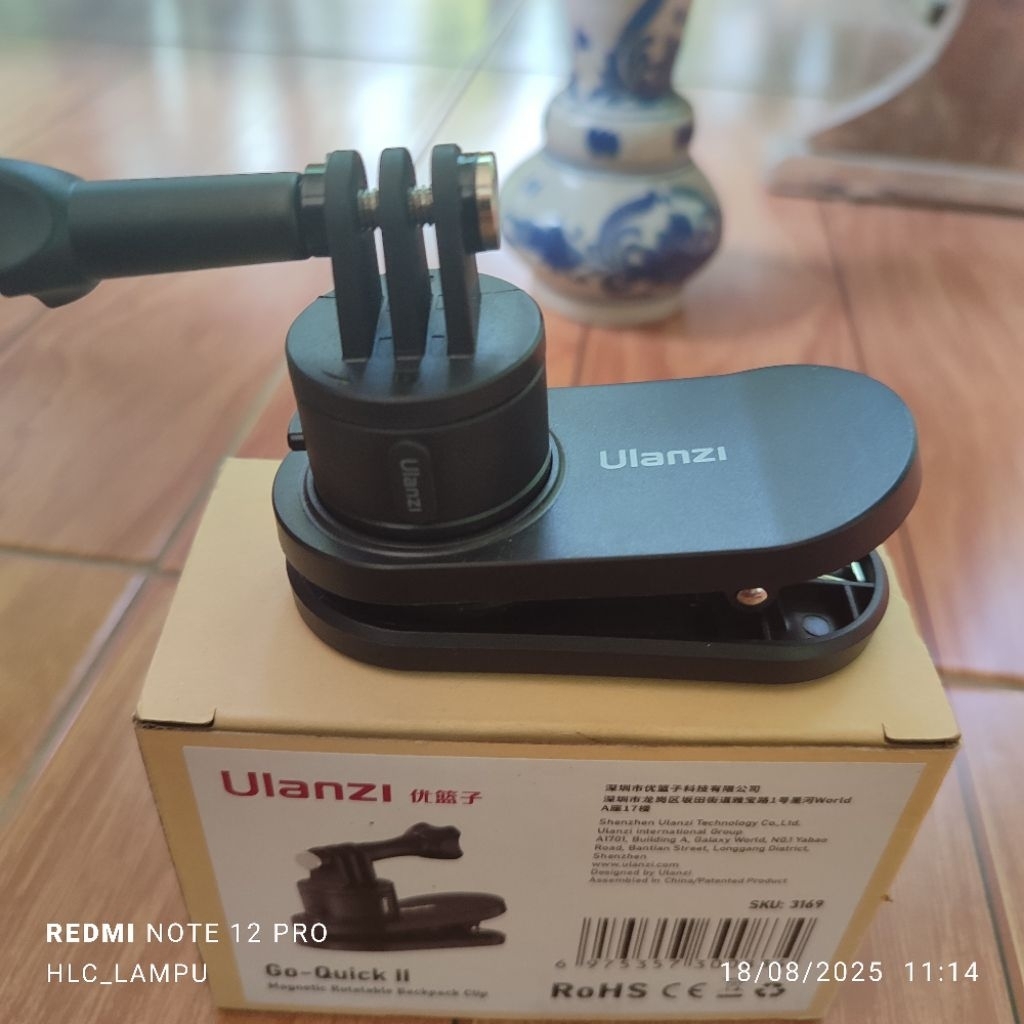 ulanzi magnetic go pro dji action