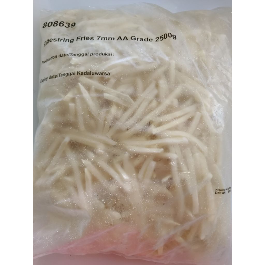 

French Fries kentang shoestring 2.5kg