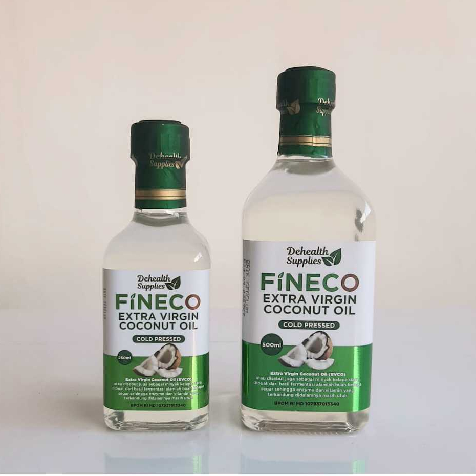

VCO EVCO Extra Virgin Coconut Oil Fineco Dehealth Supplies Oil Pulling Anti Bakteri Gigi Mulut Kesehatan Rambut Dan Masakan
