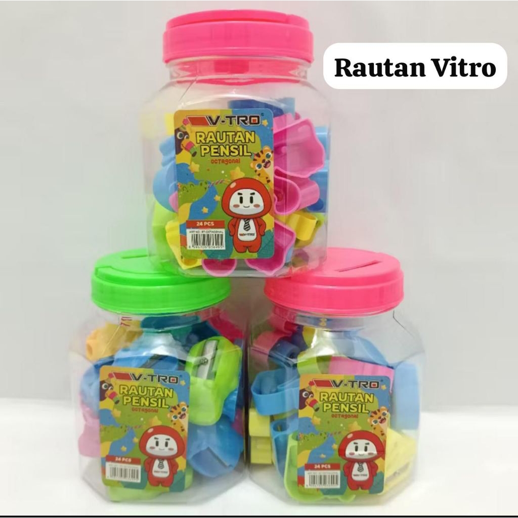 

Rautan Vitro Toples Isi 24pc