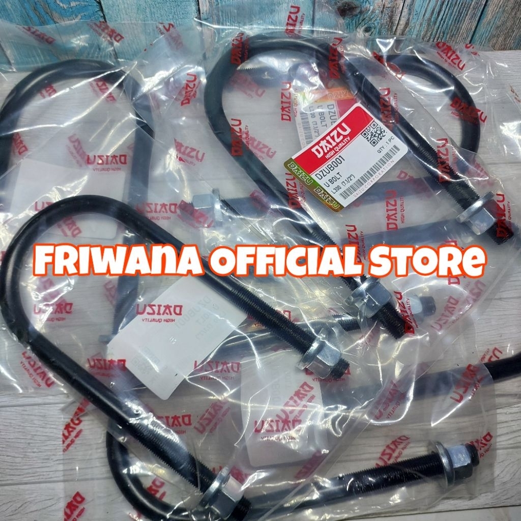 U Bolt Kawel Behel Belakang L300 DZUB001 Daizu