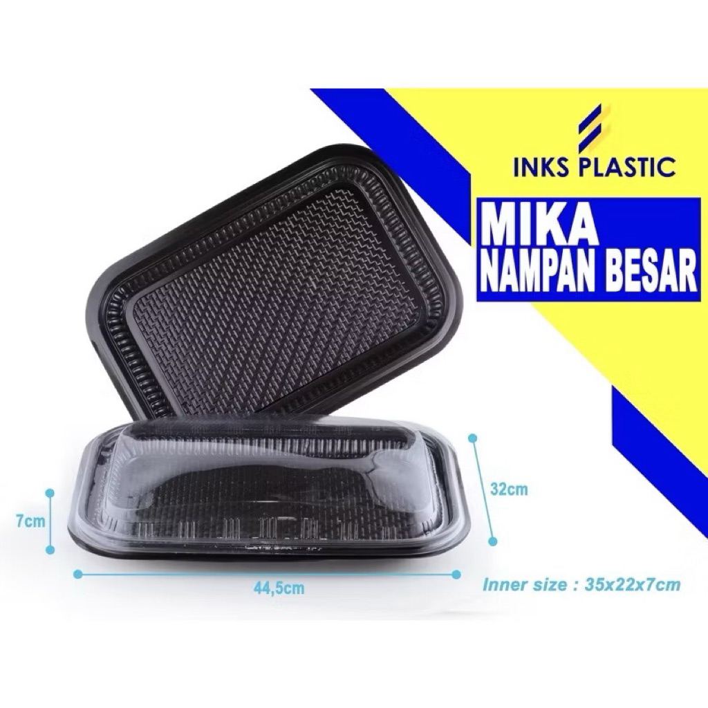 MIKA NAMPAN BESAR KUE SNACK HAMPERS PACKAGING (10 PCS)