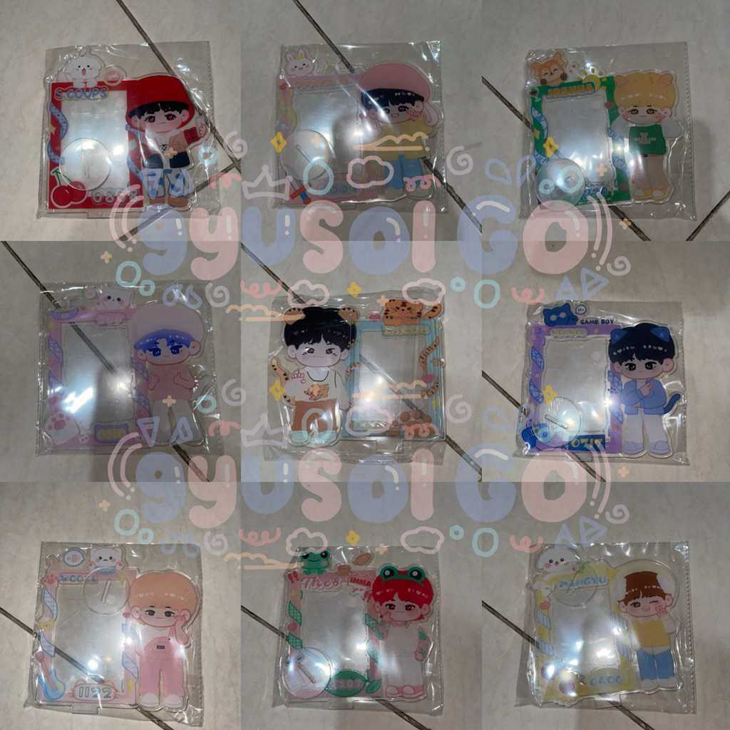 Standee holder acrylic SVT SEVENTEEN KPOP