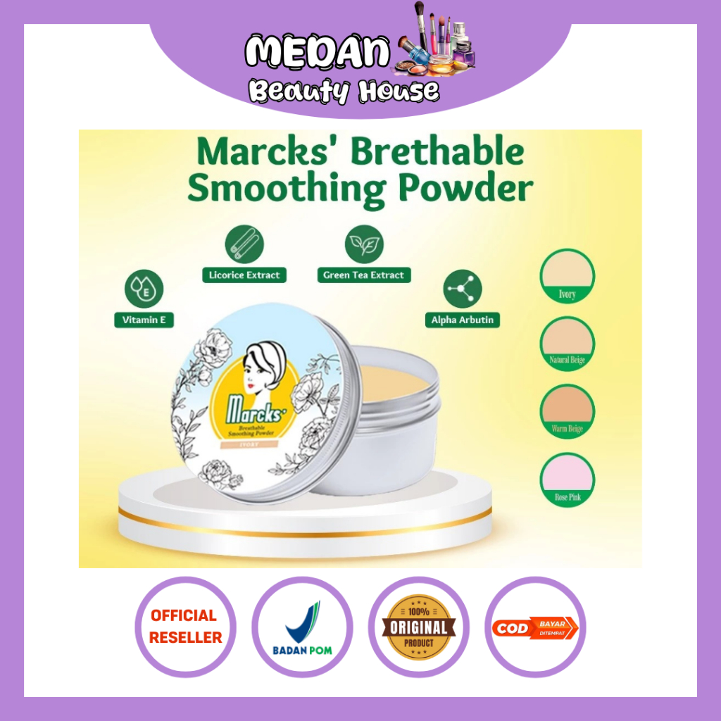 Marcks Breathable Smoothing Powder 15gr