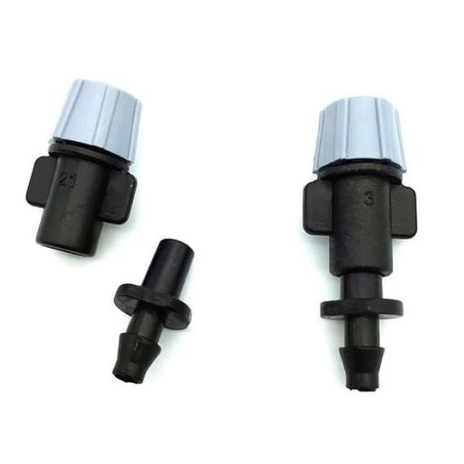 Sprayer Set Mist Nozzle Abu Abu Sprinkler + Nepel Selang Pe 7Mm