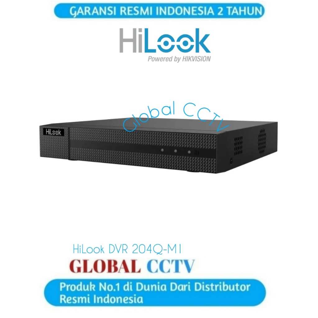 HILOOK 204Q-M1 DVR 4 CHANNEL TURBO HD DVR HILOOK