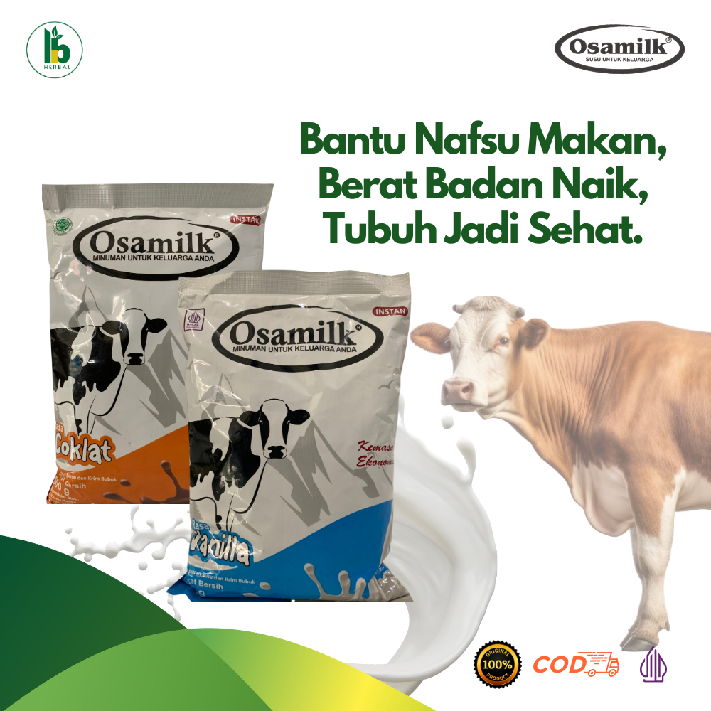 

Susu Osamilk – Susu Bubuk Penggemuk Badan Susu Sapi Pilihan | 500gr