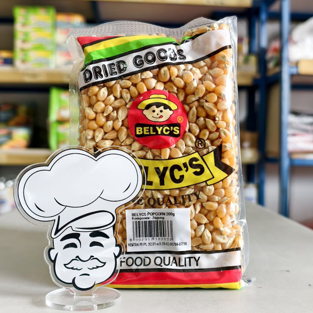

Jagung Pop Corn 200Gr / Belyc's Pop Corn 200Gr / PopCorn 200Gr