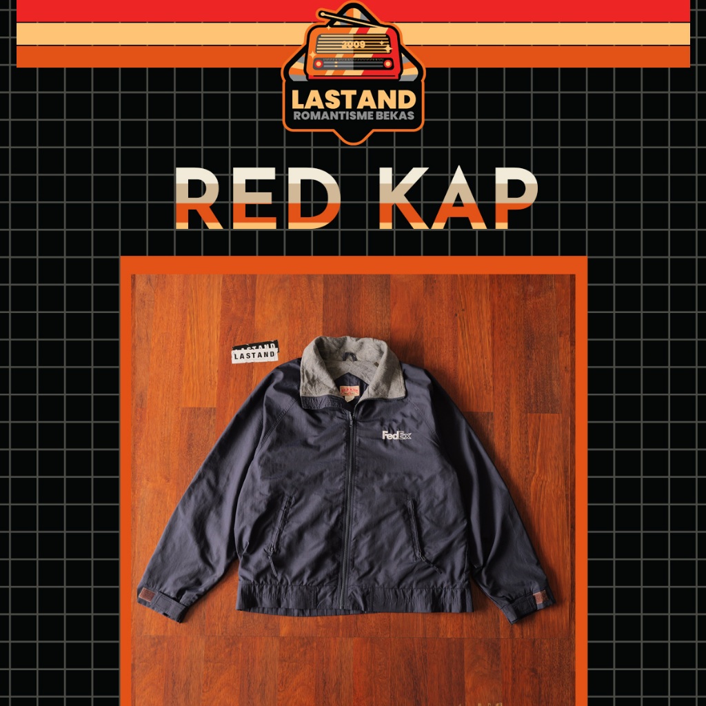 Work Jaket Vintage RED KAP