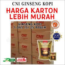 

KOPI GINSENG CNI 25 Pack (1 KARTON) exp 2027