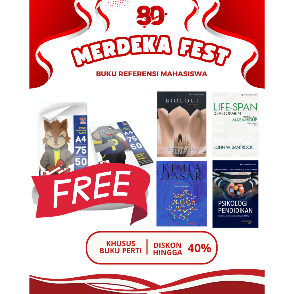 

BELANJA BERHADIAH HVS KHUSUS BUKU KULIAH