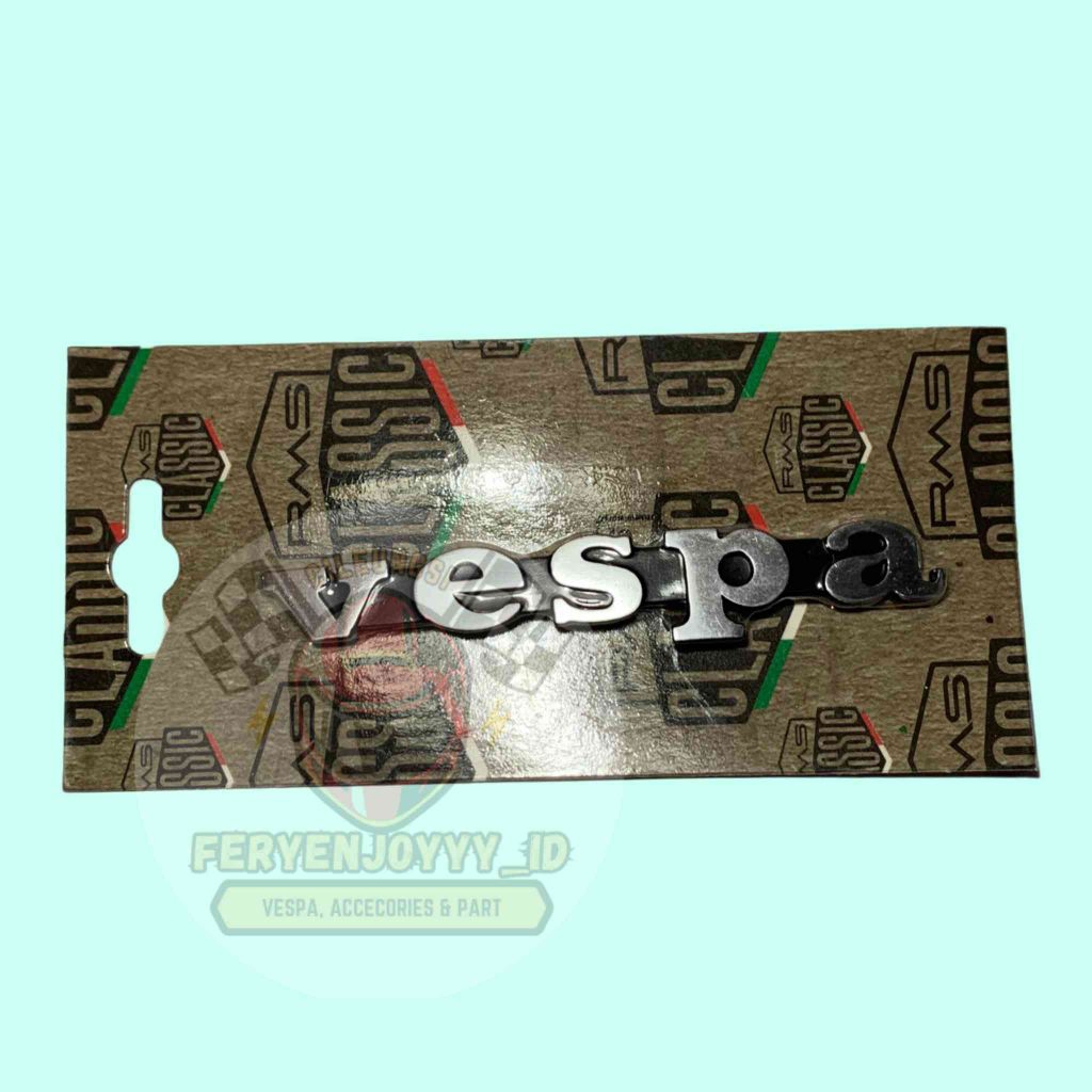 EMBLEM DADA SAYAP DEPAN VESPA RMS ITALY VESPA SUPER SPRINT VELOCE BAGOL PTS SPECIAL PX