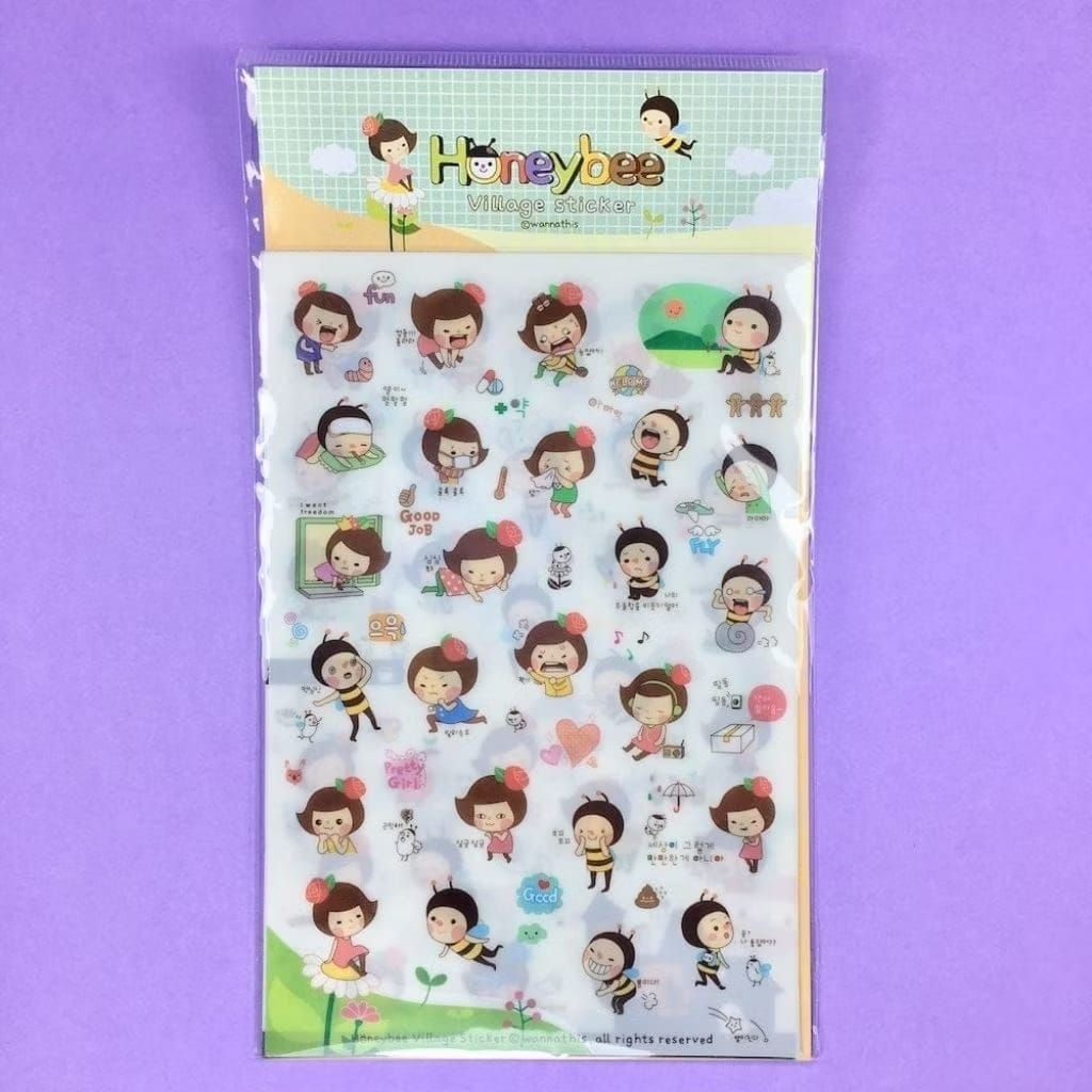 

HONEYBEE VILLAGE DIARY DECO STICKERS