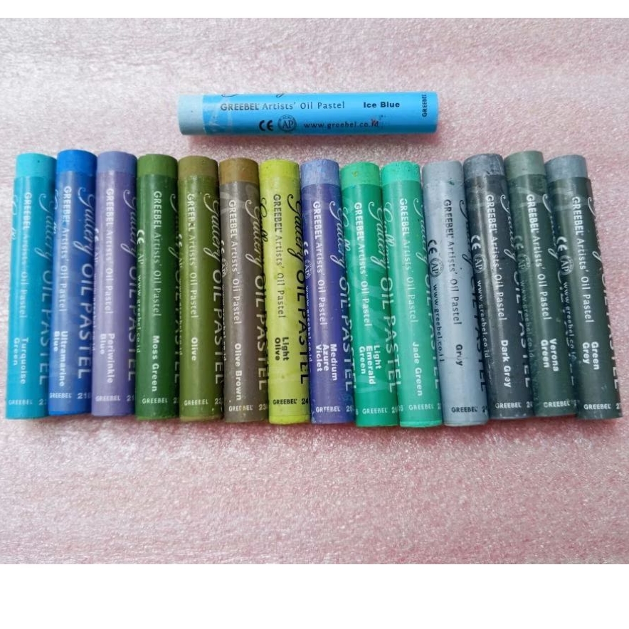 

ICE BLUE Crayon Greebel Artist