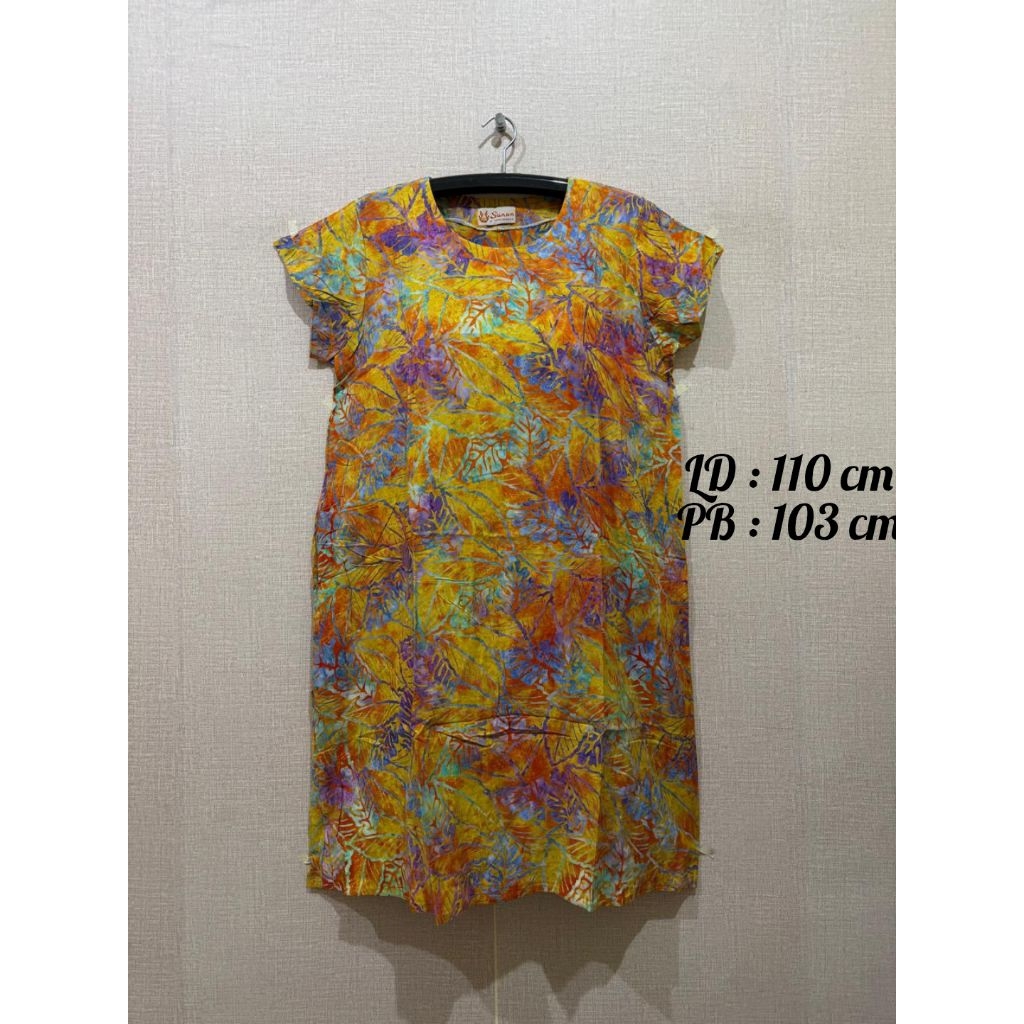 Daster Sunan klok full batik