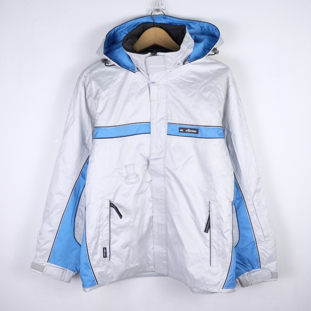 VINTAGE ELLESE COLORBLOCK SNOWBOARD SKI TEAM RACING OUTDOOR JACKET JK61 SIZE XL
