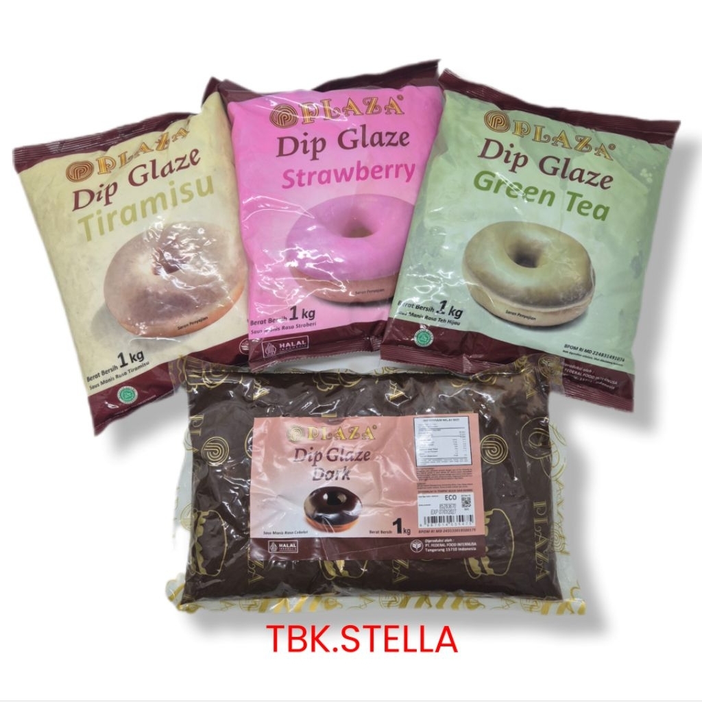 

PLAZA DIP GLAZE 1 KG KEMASAN POUCH / SAUS COKELAT