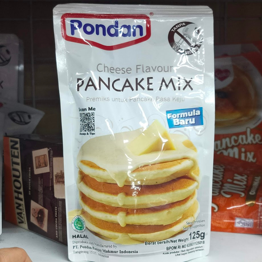 

PONDAN Pancake Mix Keju 125gr