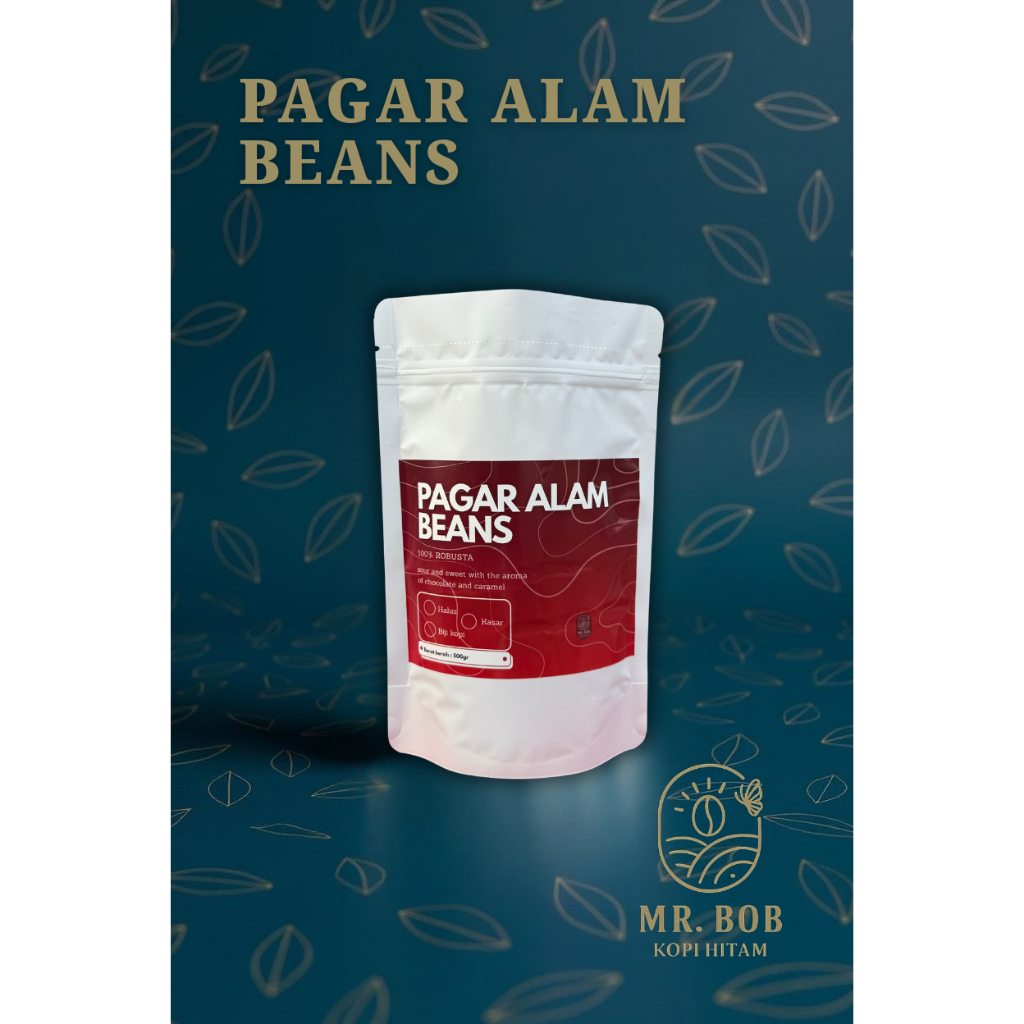 

MR.BOB Biji kopi Robusta Pagar Alam 500gr
