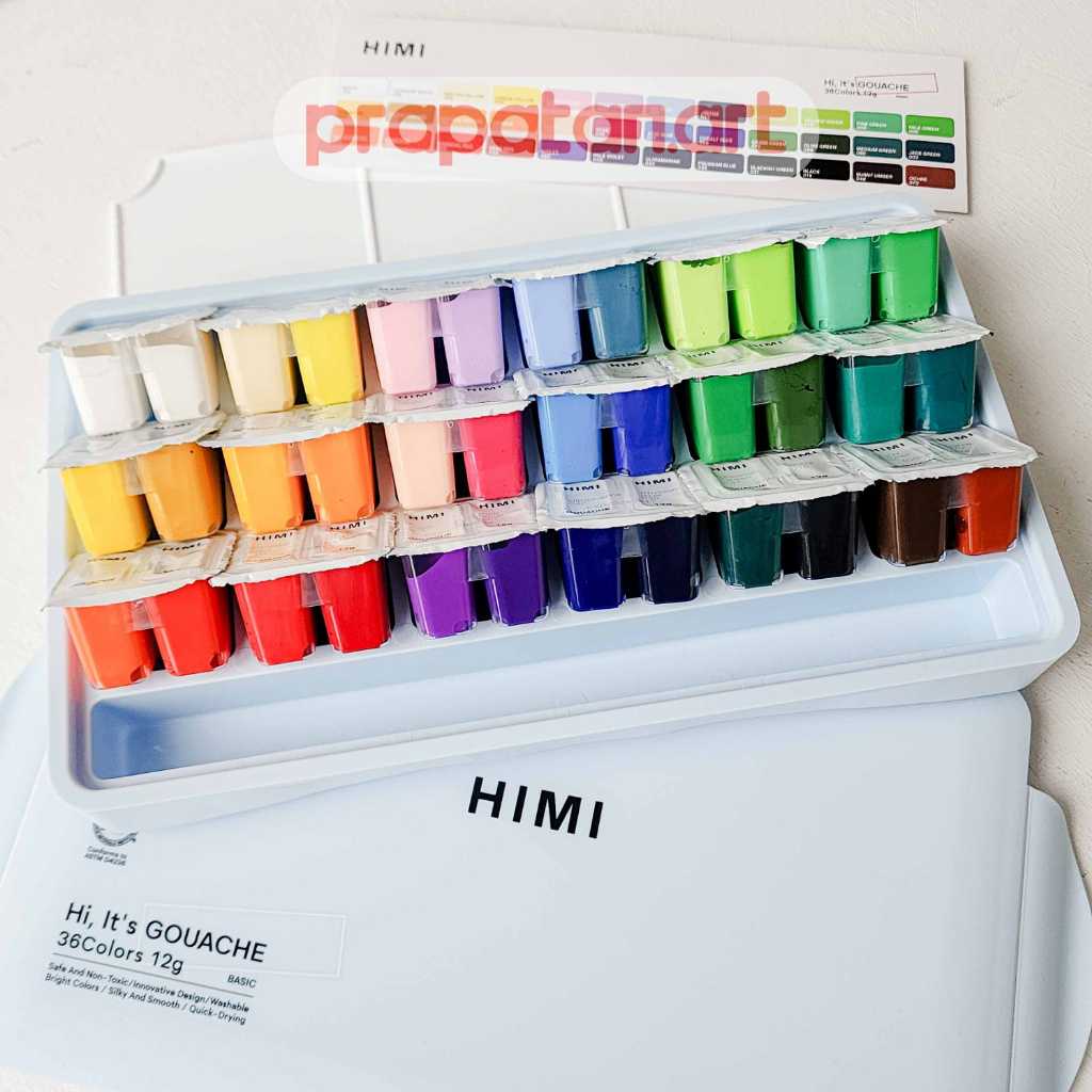 

Miya Himi Gouache 36/48c 12gr | Cat Gouache