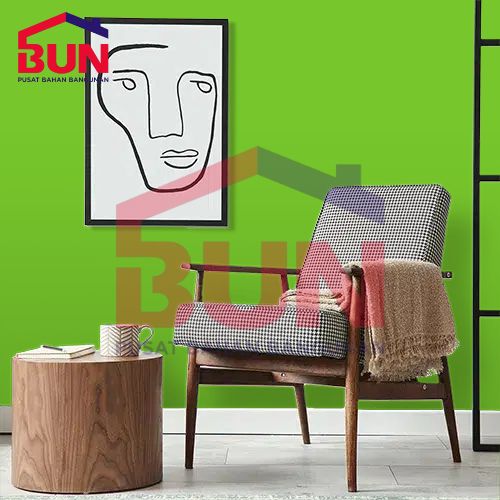 CAT TEMBOK EKSTERIOR INTERIOR NIPPON PAINT Green Tuft BGG 1666A / GREEN / HIJAU DAUN UKURAN GALON