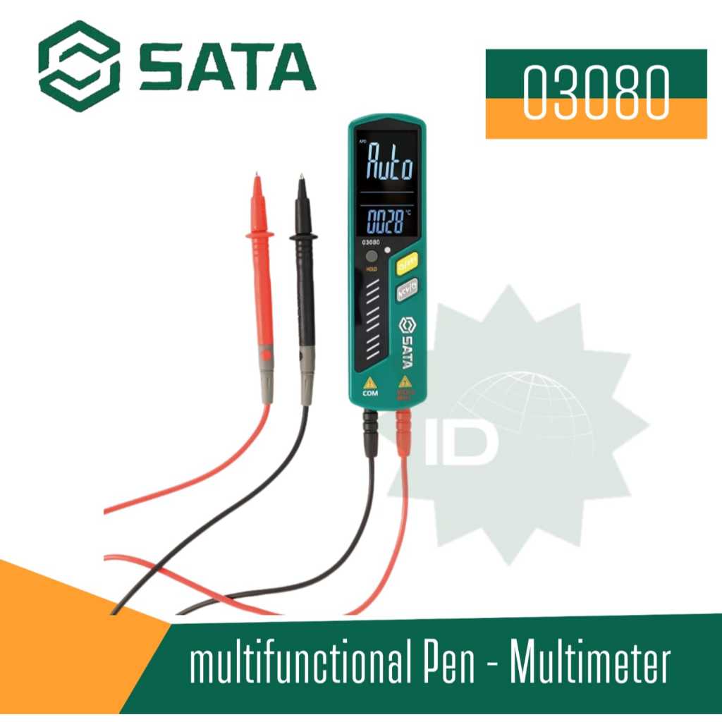 SATA Pena-Multimeter Multifungsi 03080 Multifunctional Pen-Multimeter